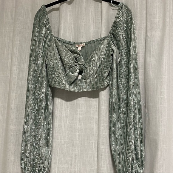 Crushed velvet pants set - Picture 2 of 7